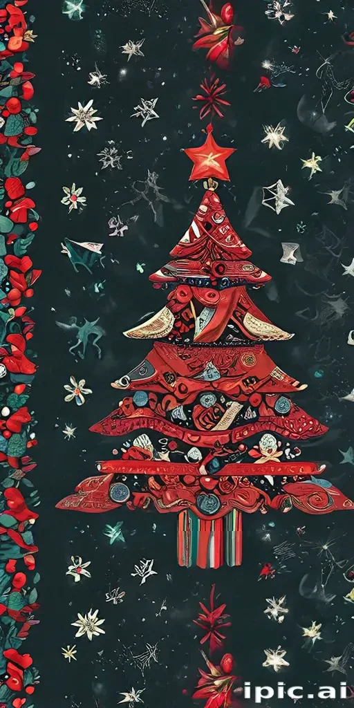 astetic christmas wallpaper