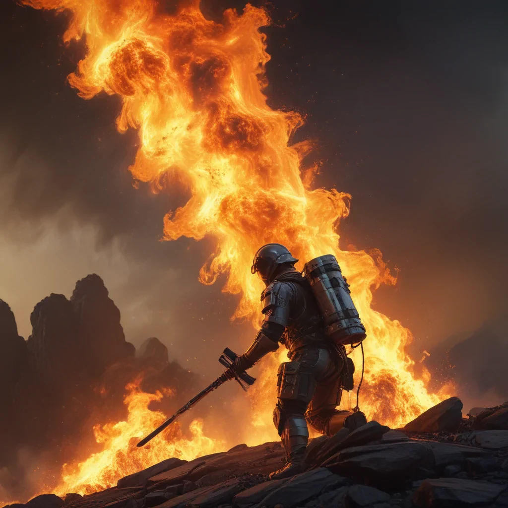 background for fire