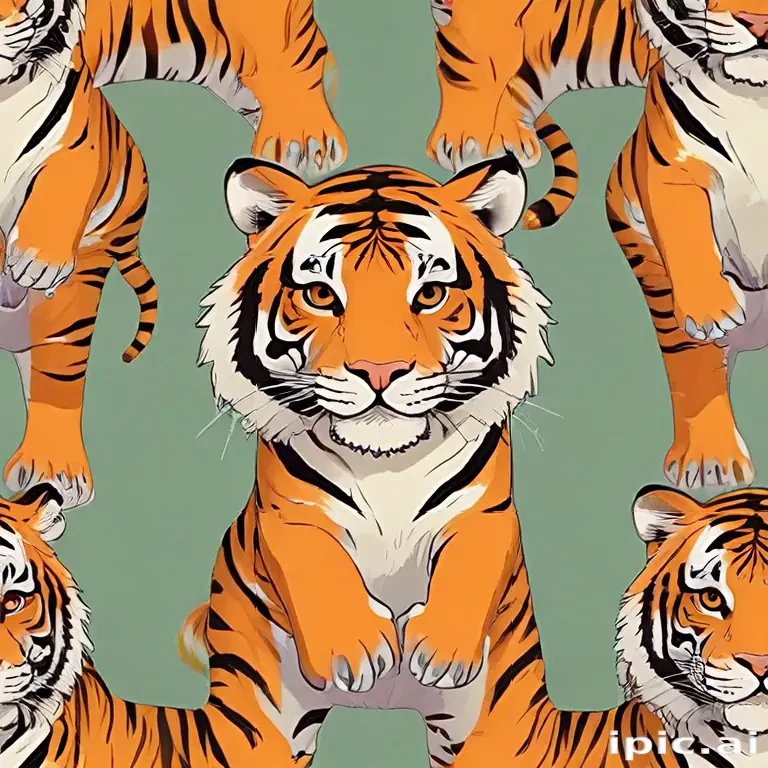 tiger cartoon tiger