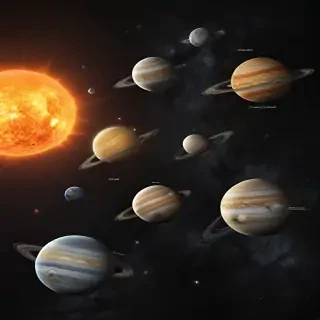 solar system png