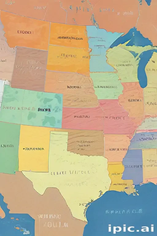 us states on a map
