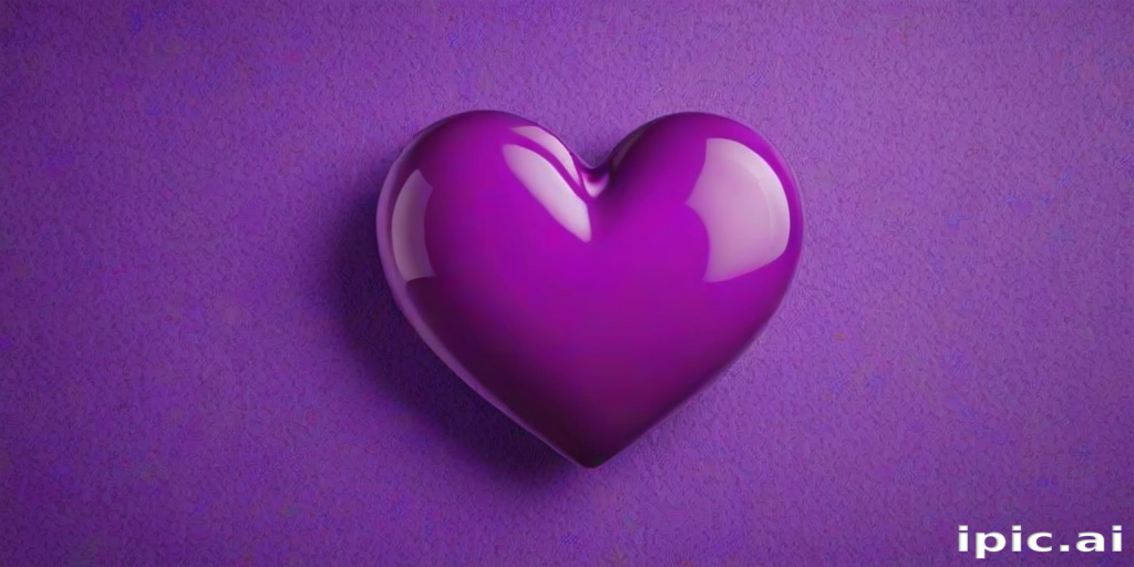 heart purple wallpaper