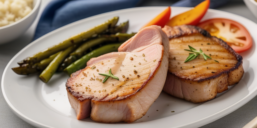 air fryer frozen pork chops