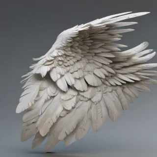 realistic angel wings png