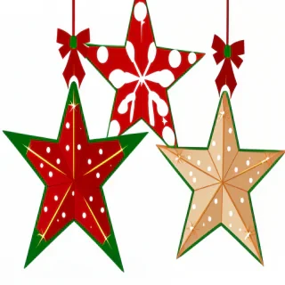 christmas star clip art
