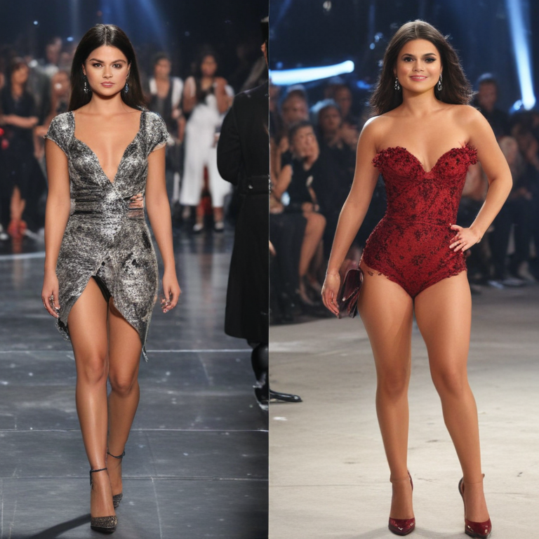 selena gomez vs fashion show