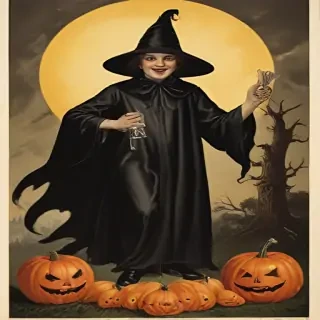public domain images halloween