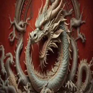 chinese dragon background