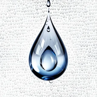 water drop transparent