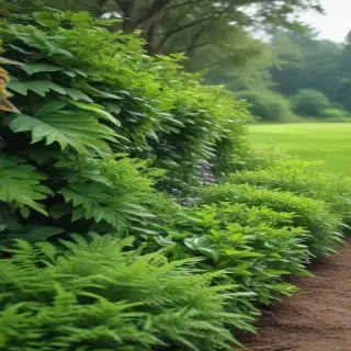 greenery border