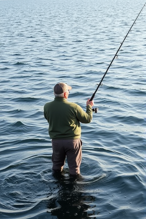 rod in fishing