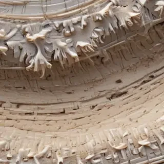 scratchy texture