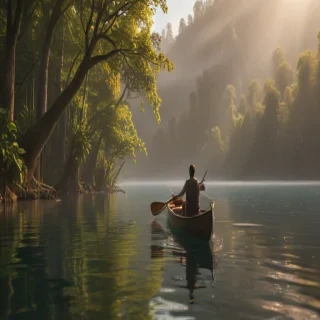 canoeing png