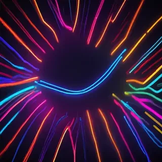neon colorful background