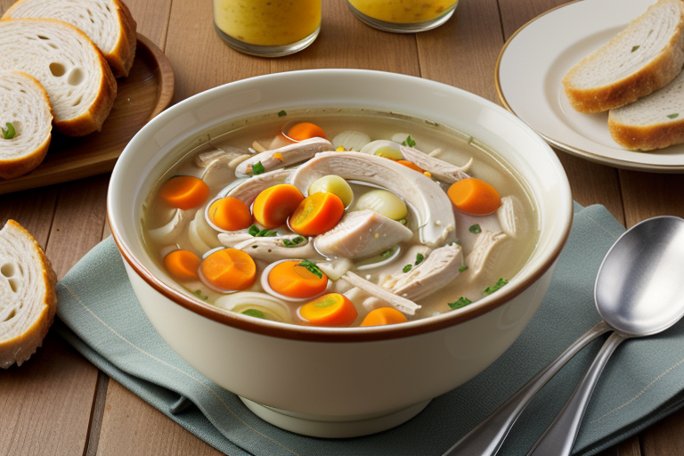 what to serve with chicken soup