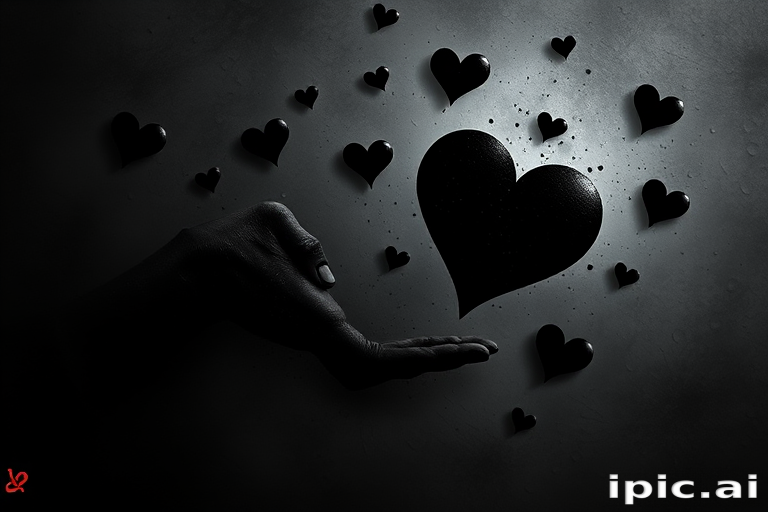black hearts wallpaper