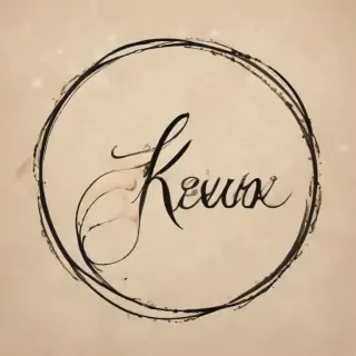 kevin in cursive