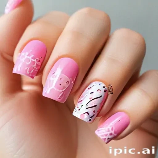 cute pink design