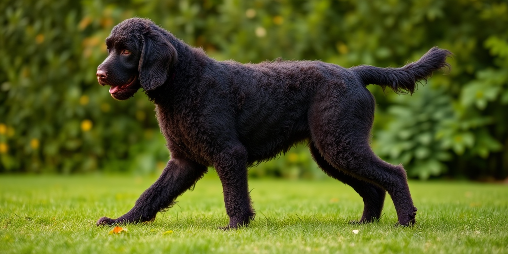 irish water spaniel