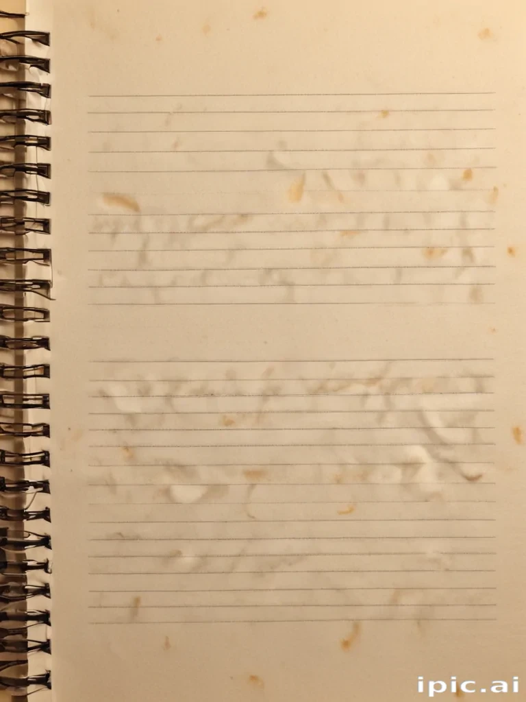 paper notebook background