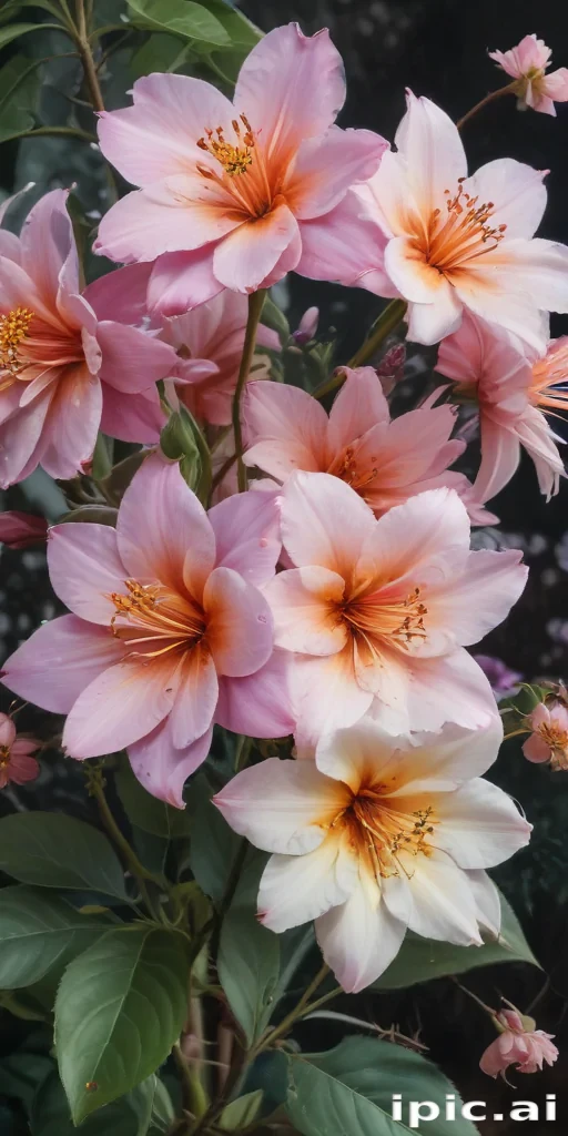 aesthetic flowers drawing