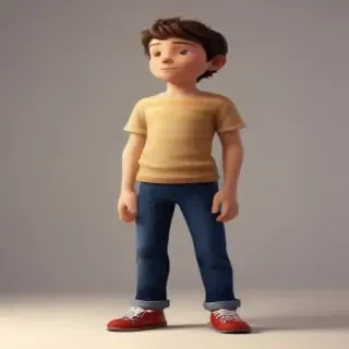 animated boy