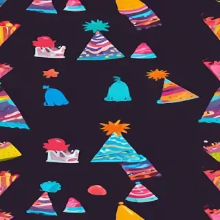 transparent background birthday hat