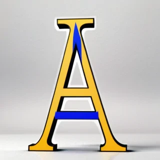 letters as images