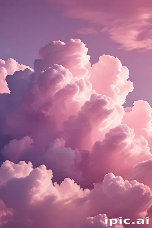 pink cloud wallpaper
