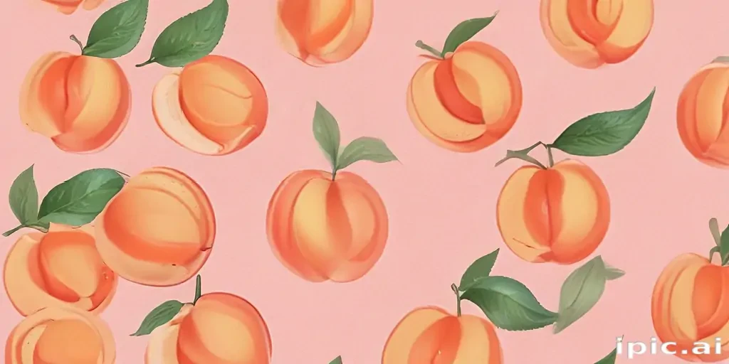 peach wallpaper aesthetic