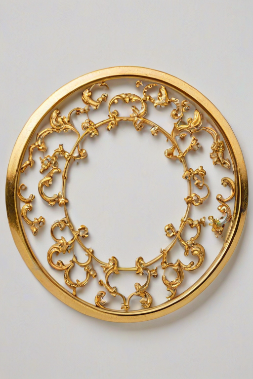 gold circle png