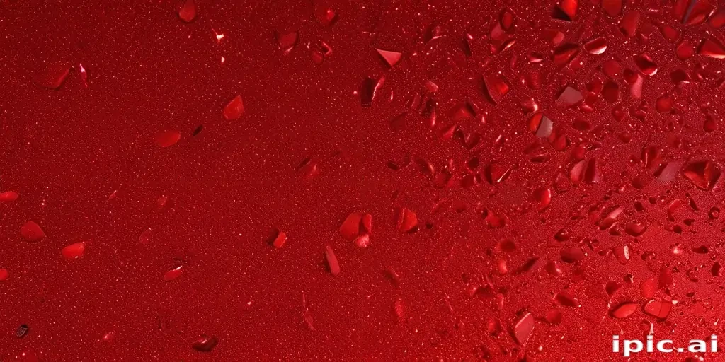 sparkly red background