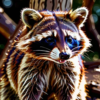 raccoon png