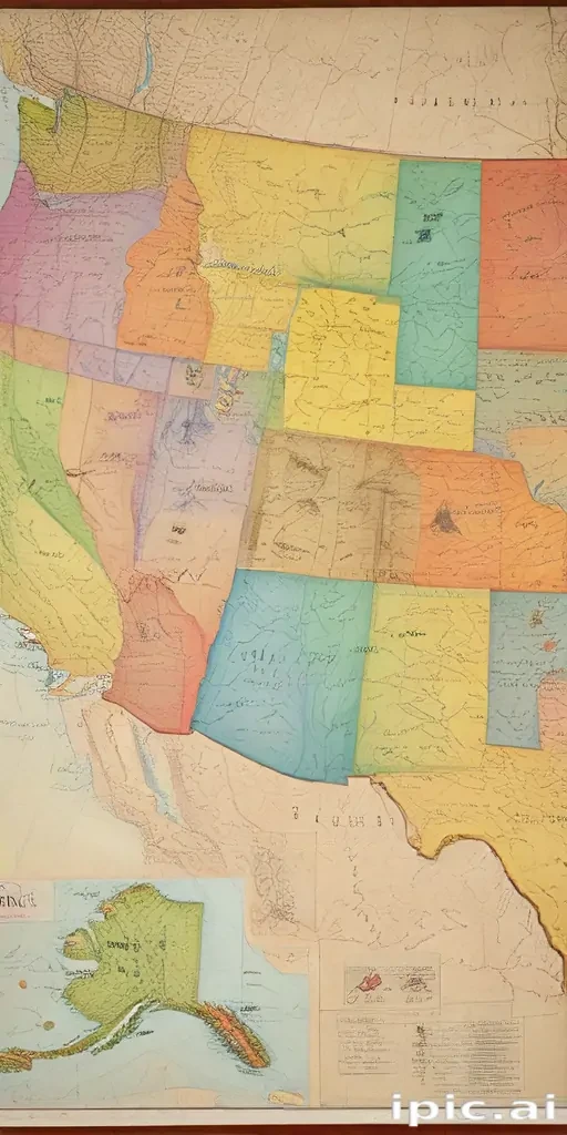 map of united states of america