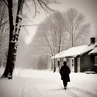 vintage winter pictures