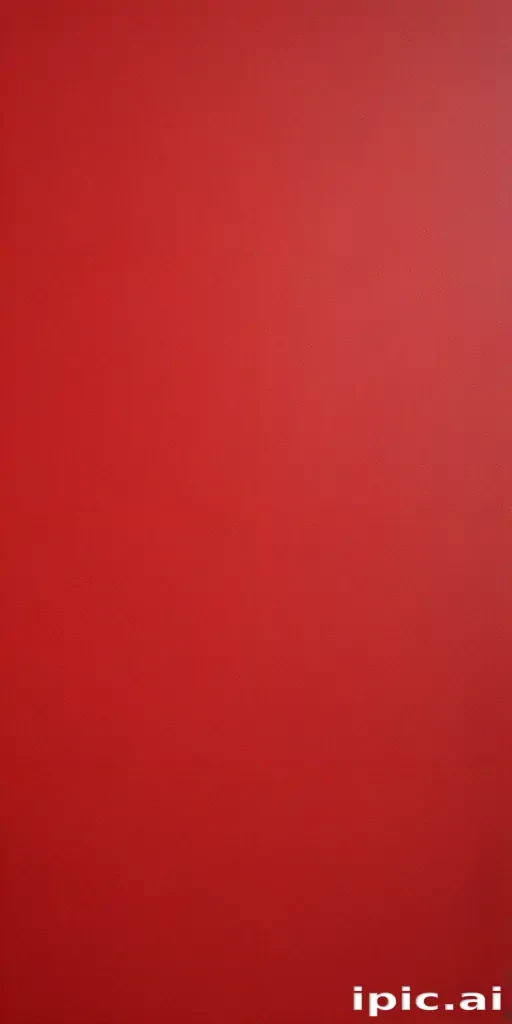 red blank background