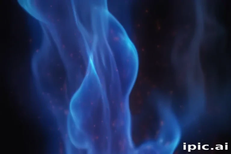 blue flame background
