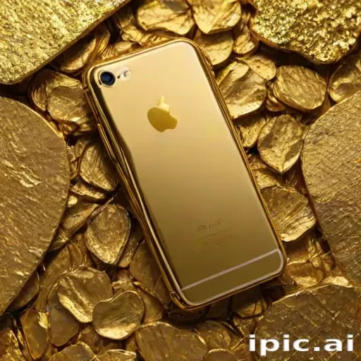 gold iphone wallpaper