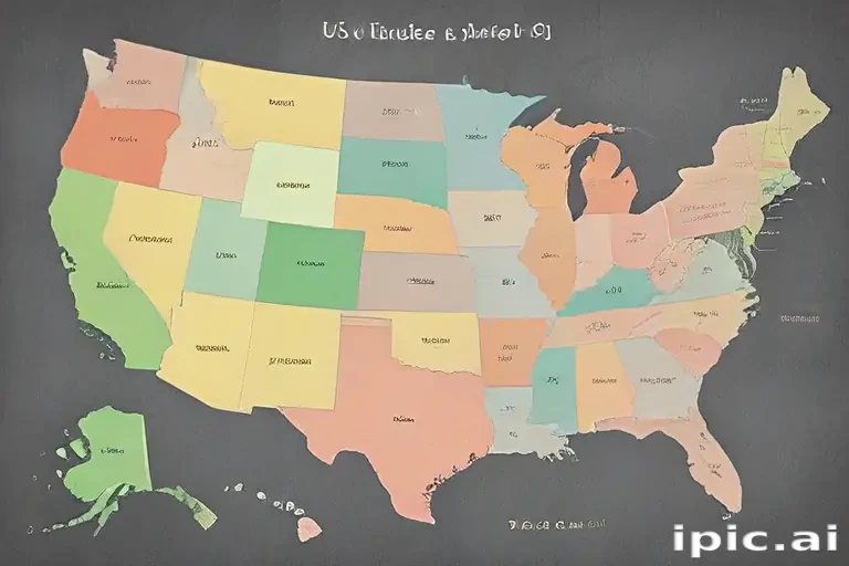us states on a map