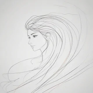 line art background
