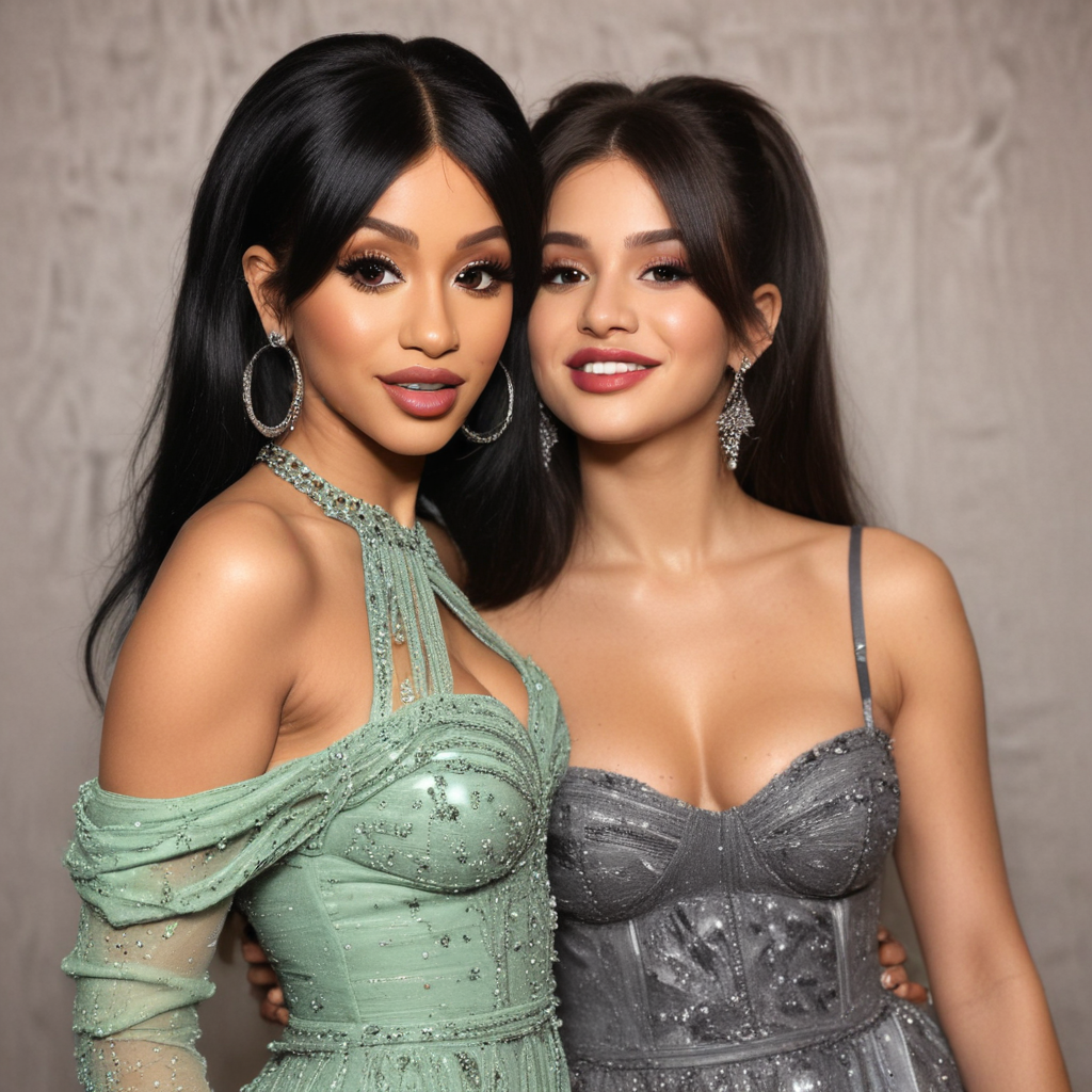 cardi b selena gomez