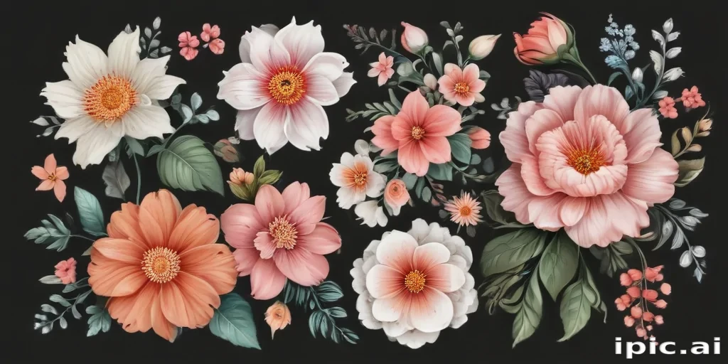 flower clipart transparent background