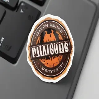 sticker mockup