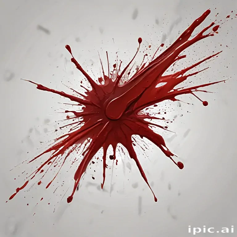 blood splatter png
