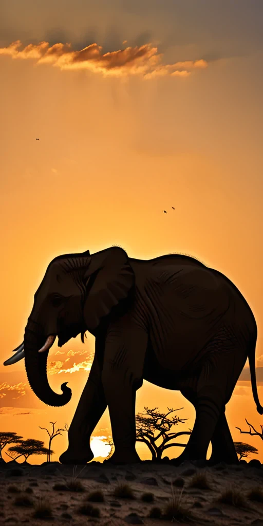 elephant silhouette