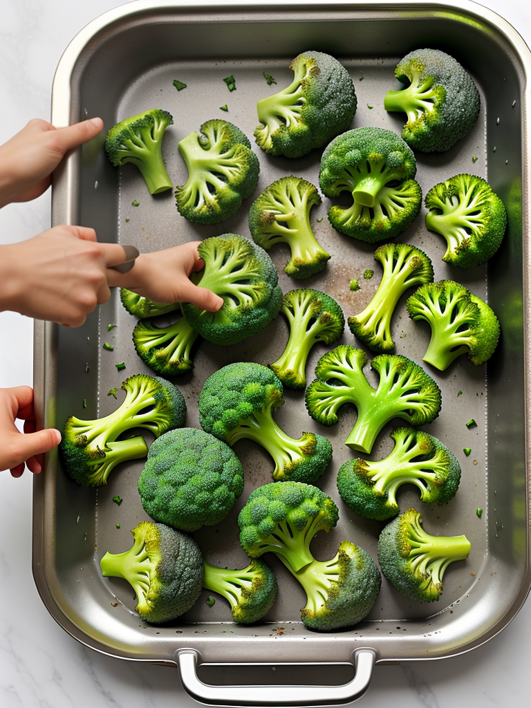 how to cook frozen broccoli in oven