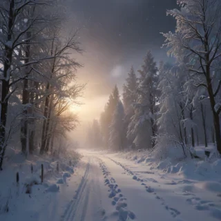snowing png