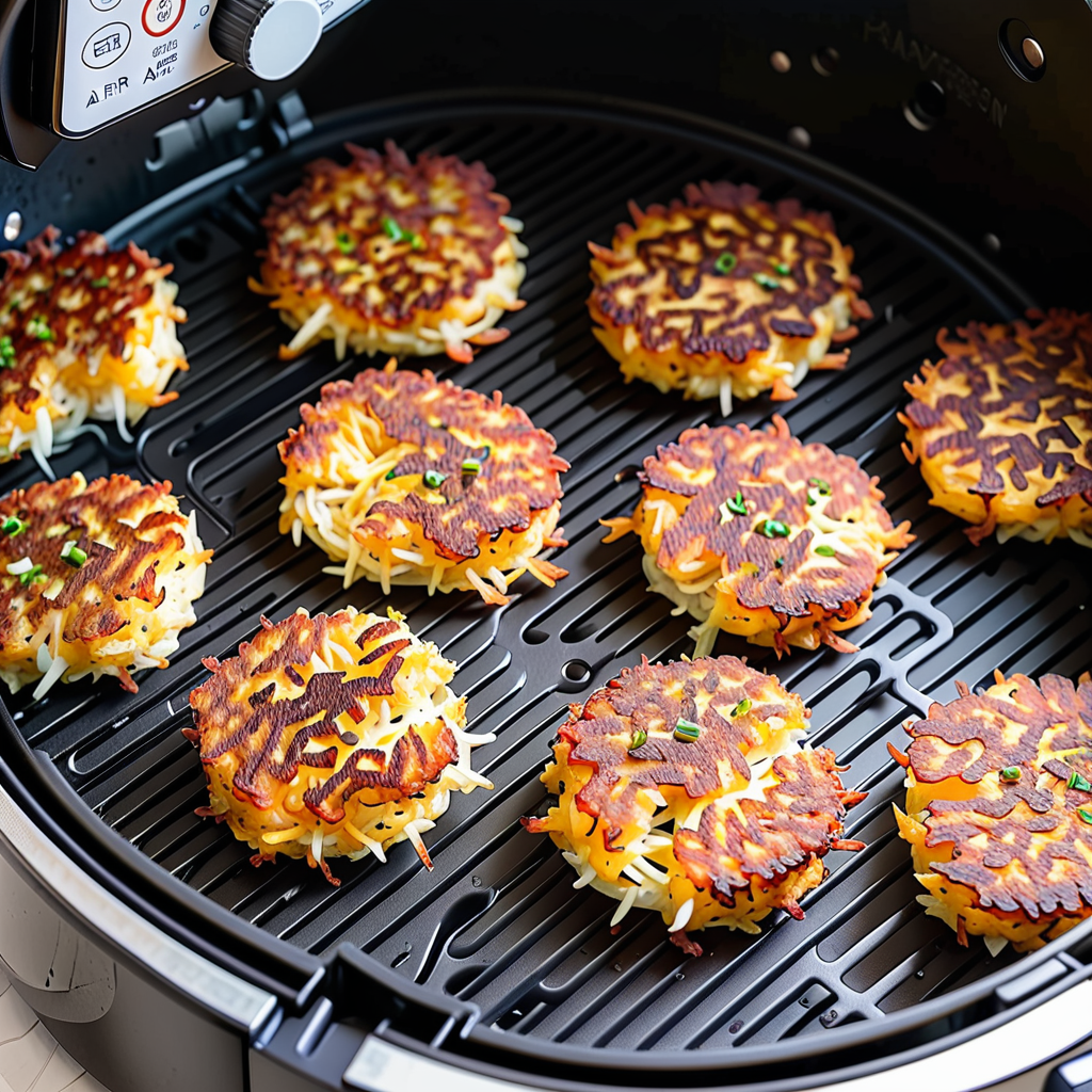 frozen hash brown patties air fryer