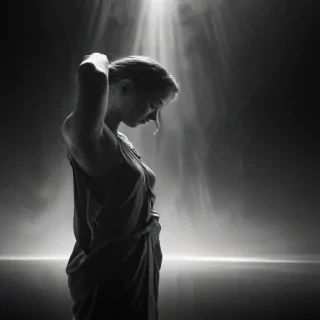 thank you black and white