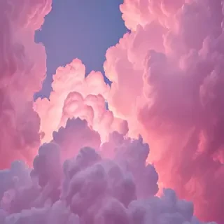 pink cloud wallpaper